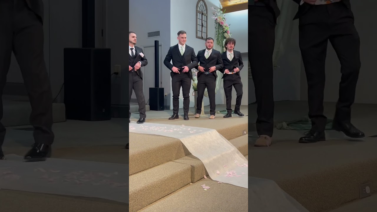 Forever hold your peace 😂 #wedding #lockjaw #funny #jokes #2025