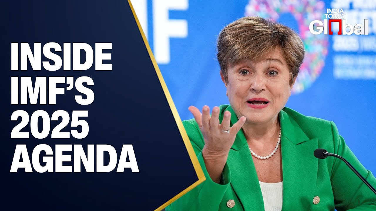 LIVE: IMF Chief Kristalina Georgieva Presents Global Policy Agenda 2025