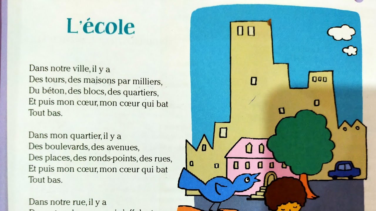 #po&eacute;sie# l'&eacute;cole ce1 ce2