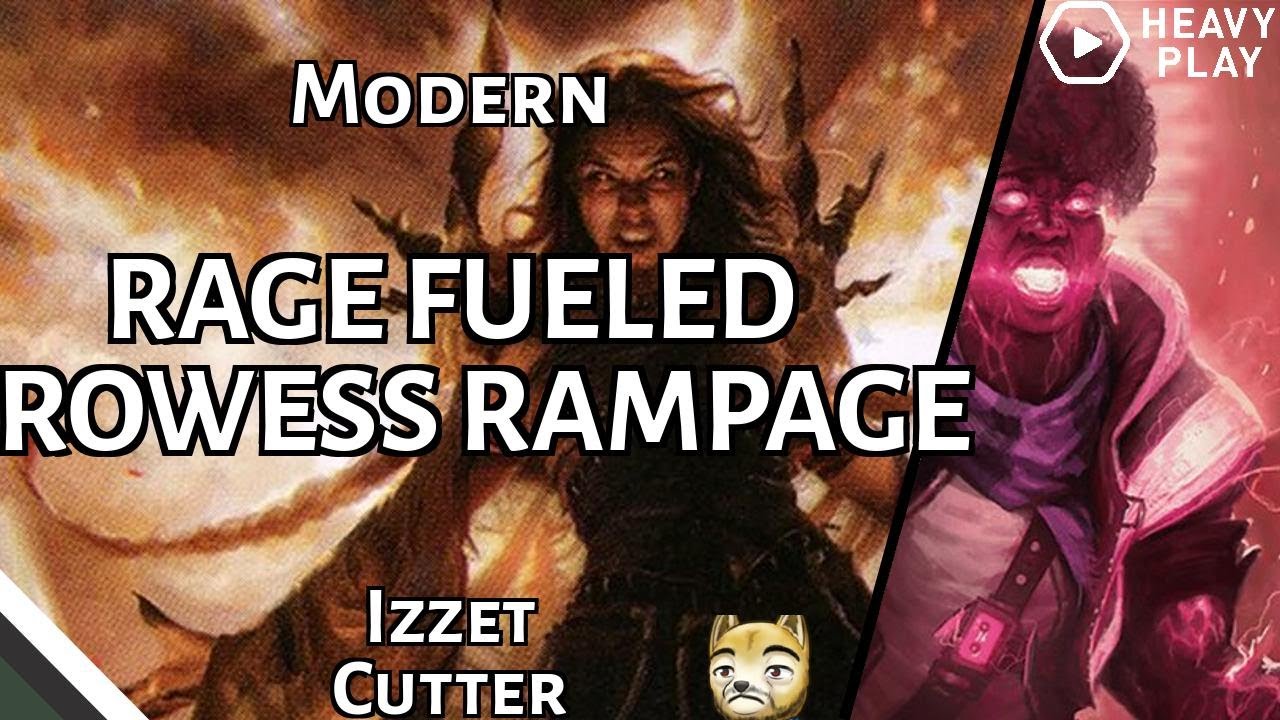 RAGE FUELED PROWESS RAMPAGE | Izzet Cutter | Modern | MTGO