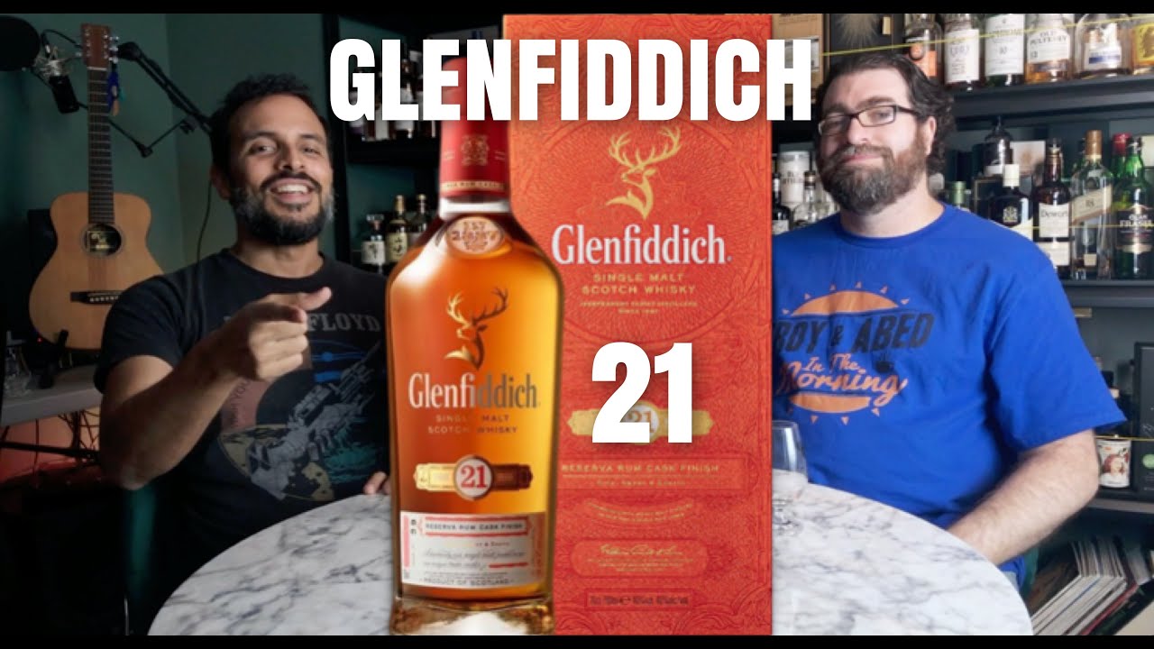 Probemos GLENFIDDICH 21 años Single Malt Scotch Whisky (terminado en barricas de Ron Caribeño)