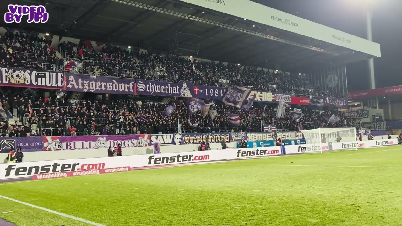 Austria Wien - WSG Tirol (0:0) / 29.11.25 / Support