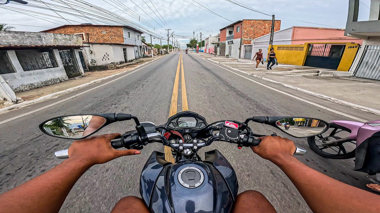 ACELERANDO A FAN 160 COM FILTRO ESPORTIVO!!!