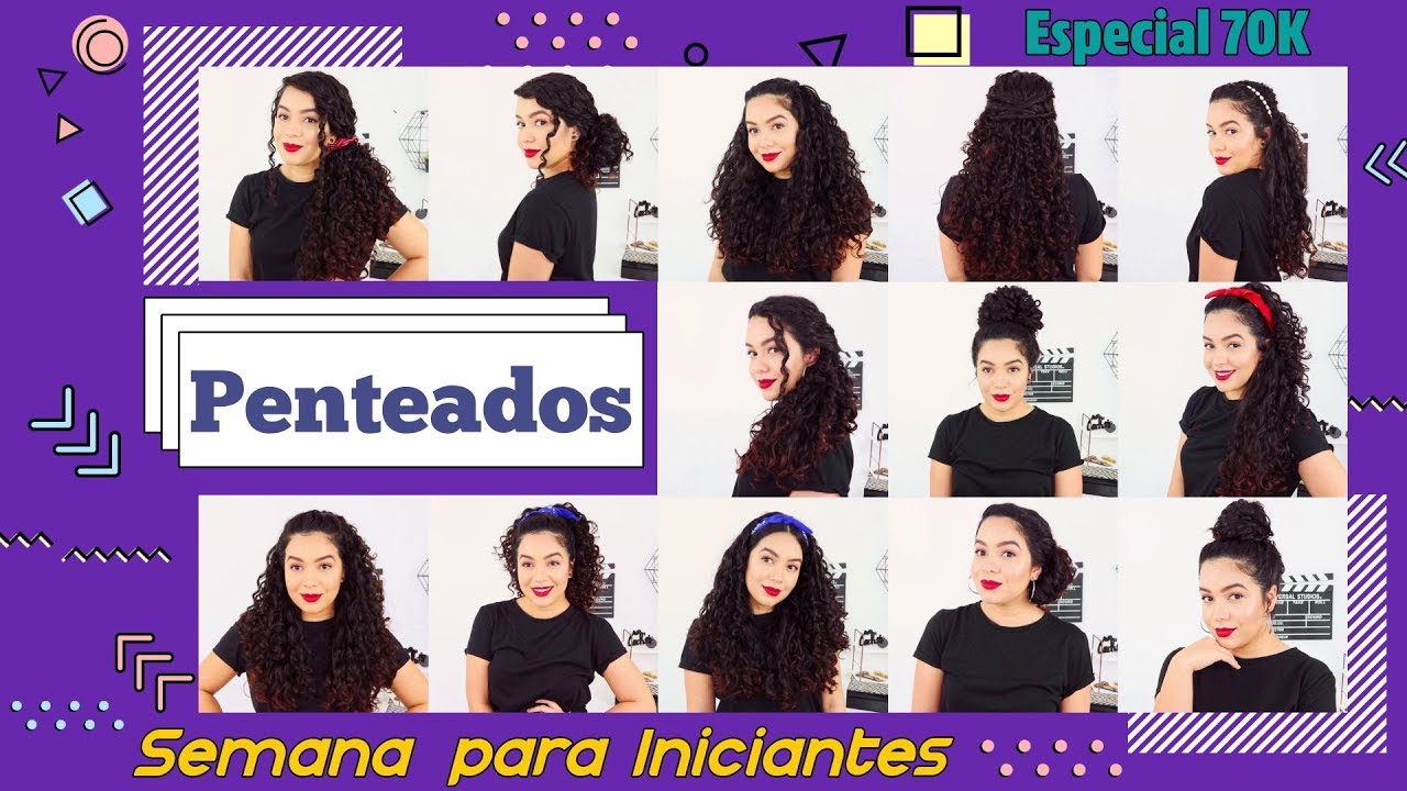 PENTEADOS: Rápidos e Fáceis para iniciantes  | Cabelo Cacheado e ondulado 