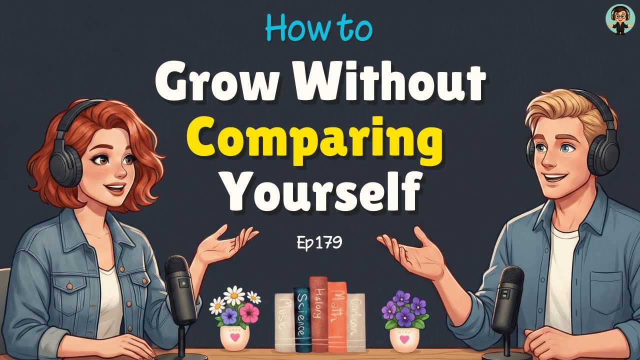 Stop Comparing Yourself | Grow Confidently While Learning English | A1-B1