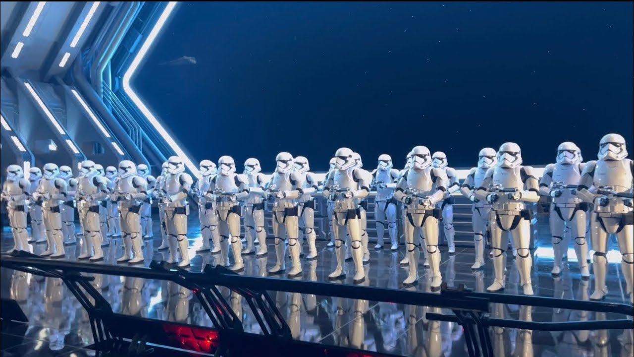 Star Wars Land: Rise of the Resistance Ride 