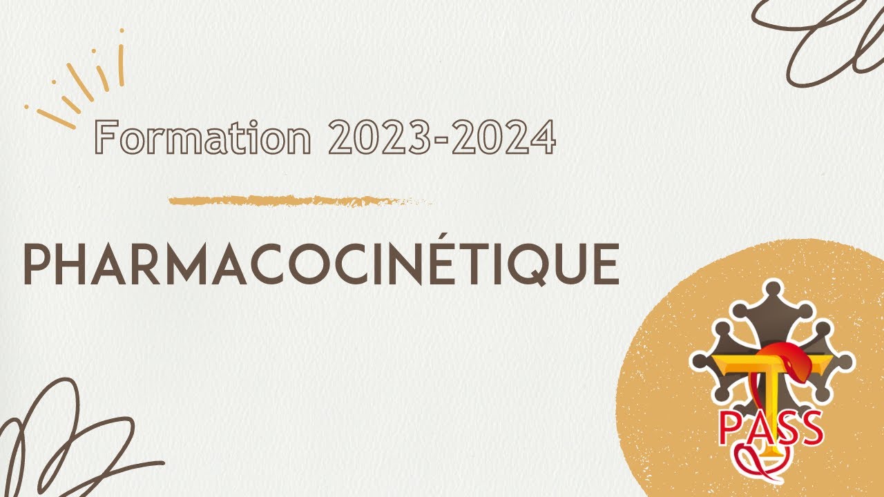 Formation PASS 2023-2024 - Pharmacocinétique