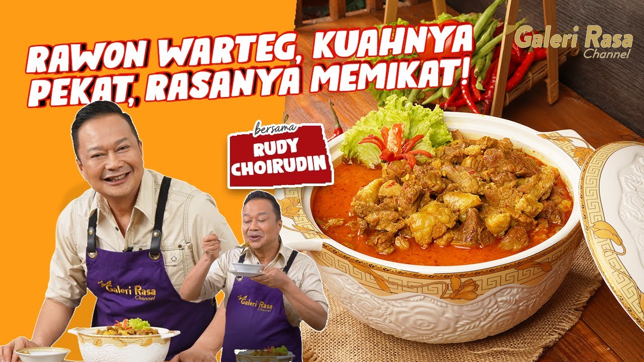 RUDY CHOIRUDIN | RAWON WARTEG, KUAHNYA PEKAT, RASANYA MEMIKAT! ~ RAWON WARUNG TEGAL