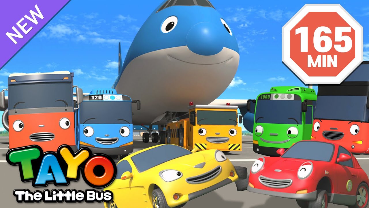 [165分] 飛行機からスポーツカーまで~素敵な乗り物コレクション l タヨ 人気本編 l 楽しい童話の時間