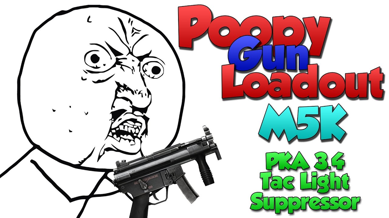 Battlefield 3: M5K Rage Mode (Poopy Gun Loadout Gameplay)