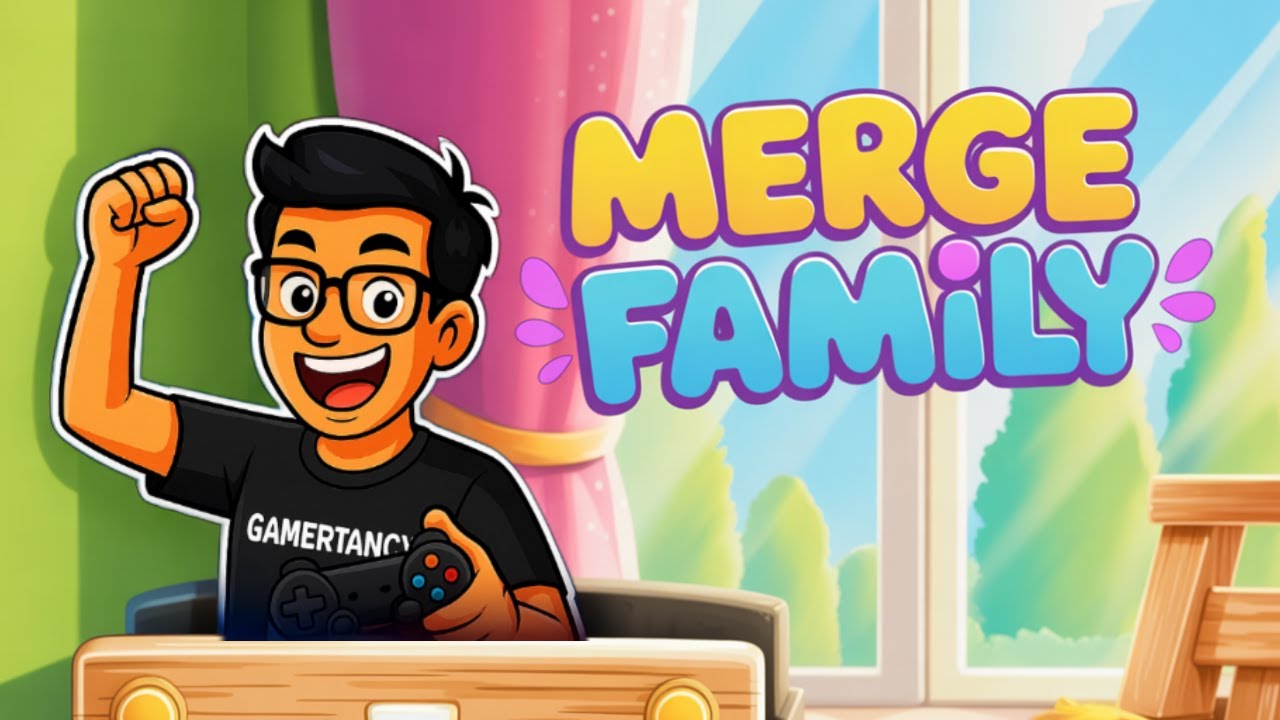 Merge Family 🏡 🧩 Fun Puzzle & Home Makeover Gameplay 🎮 ✨