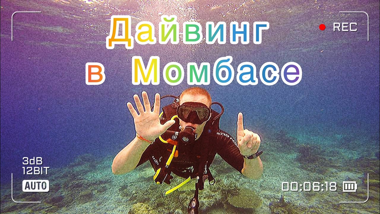 Дикарями по Африке (Часть 3,дайвинг в Момбасе,Кения)