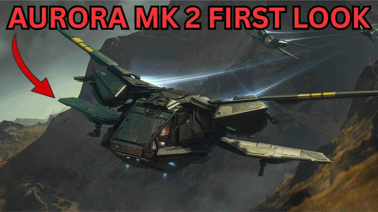 Наш ПЕРВЫЙ ВЗГЛЯД на Aurora Mk 2! | Star Citizen 4.7