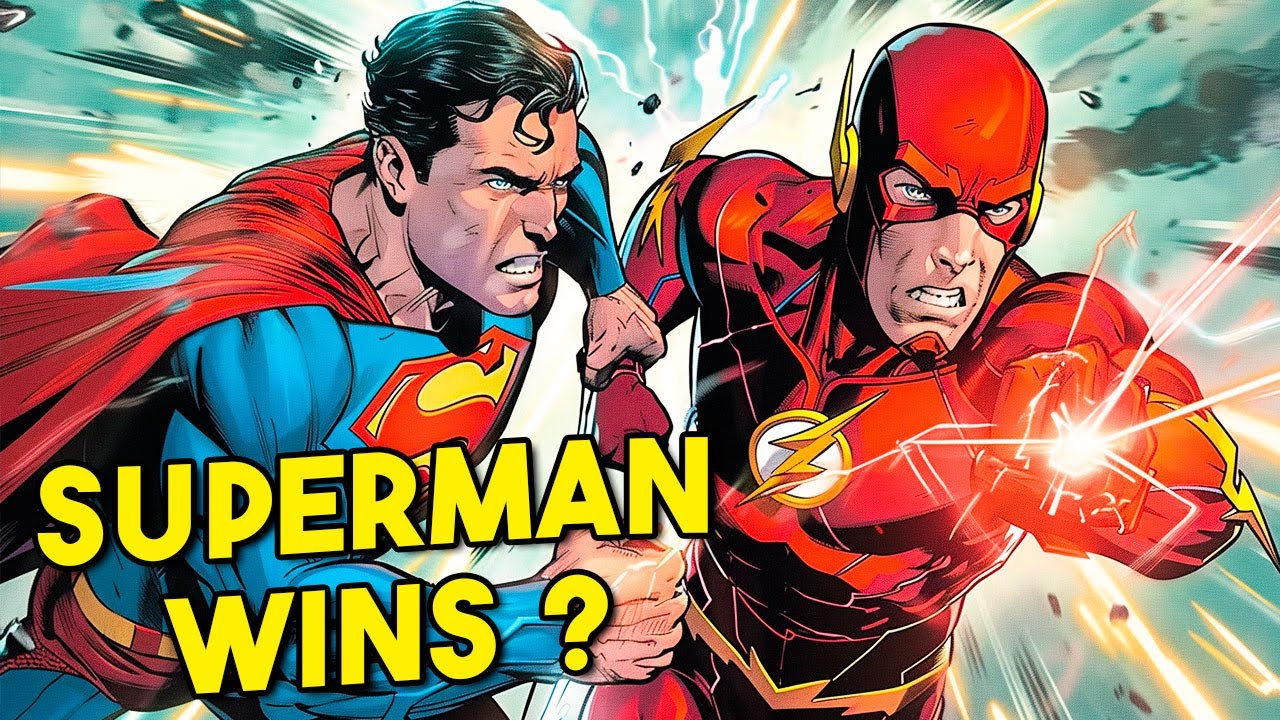 FLASH vs SUPERMAN: Who Is REALLY the Fastest?