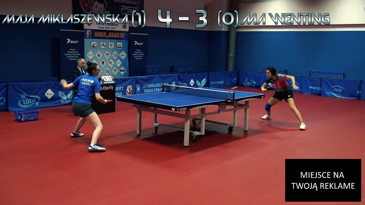 Ma Wenting vs Maja Miklaszewska | #ekstraklasa