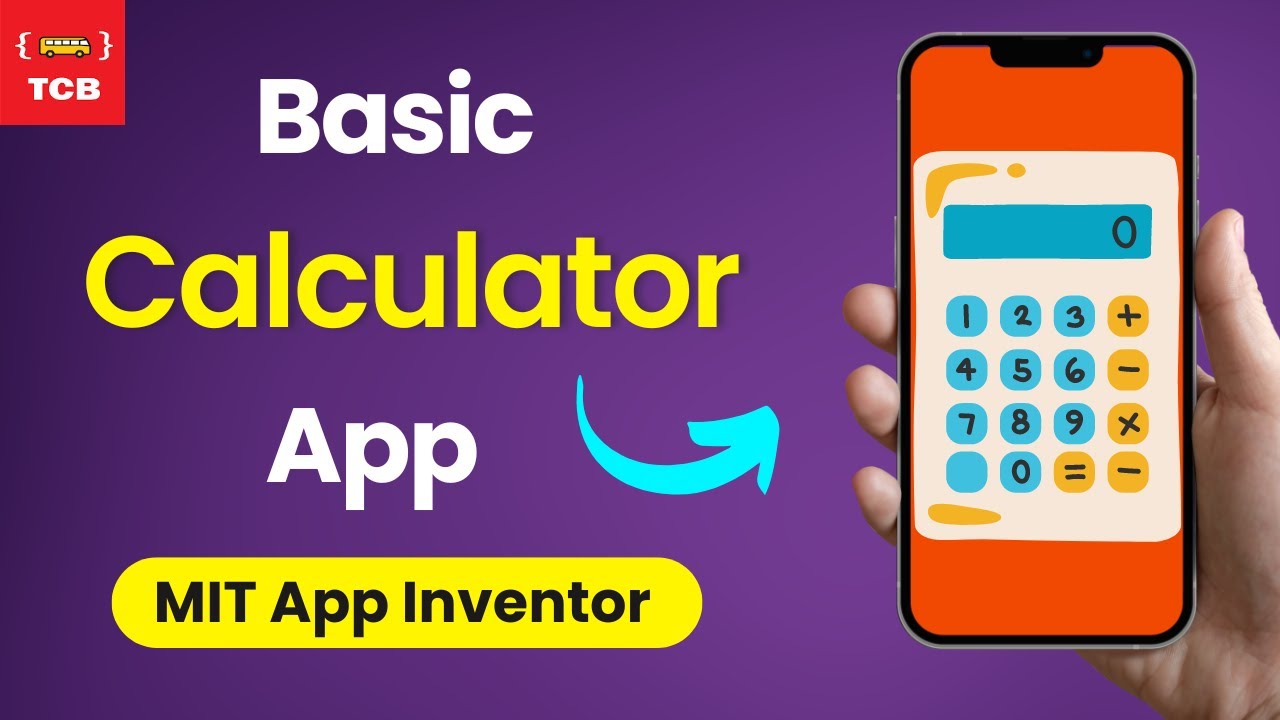 How to make a calculator in MIT App Inventor 2024 | New