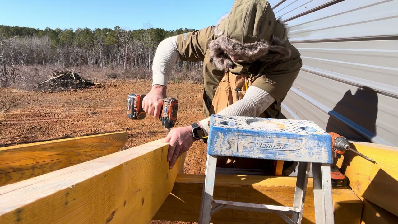 Timber Frame Front Porch | DIY Post-and-Beam part 2.