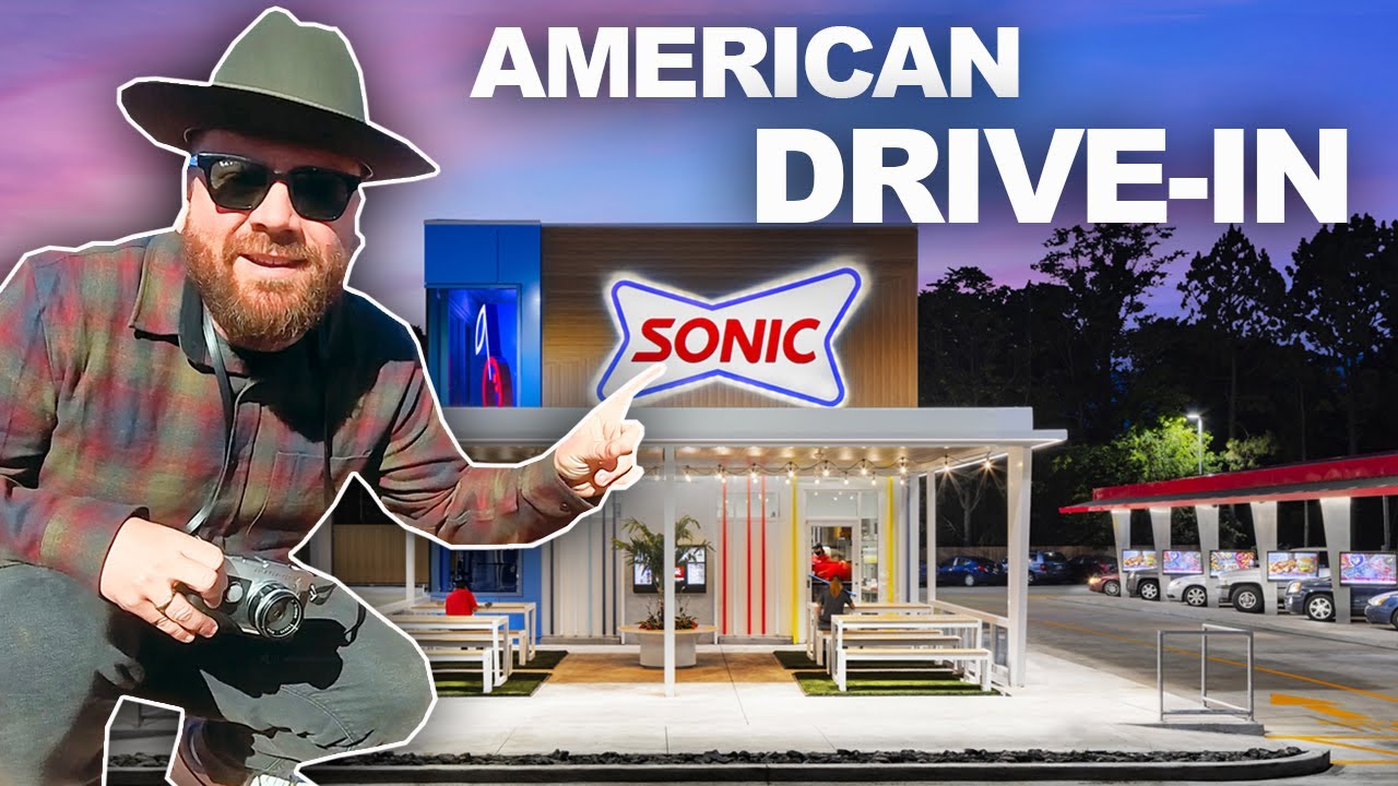I was Confused at the DRIVE-IN! Scottish Guy tries Sonic AMERICAN Fast Food