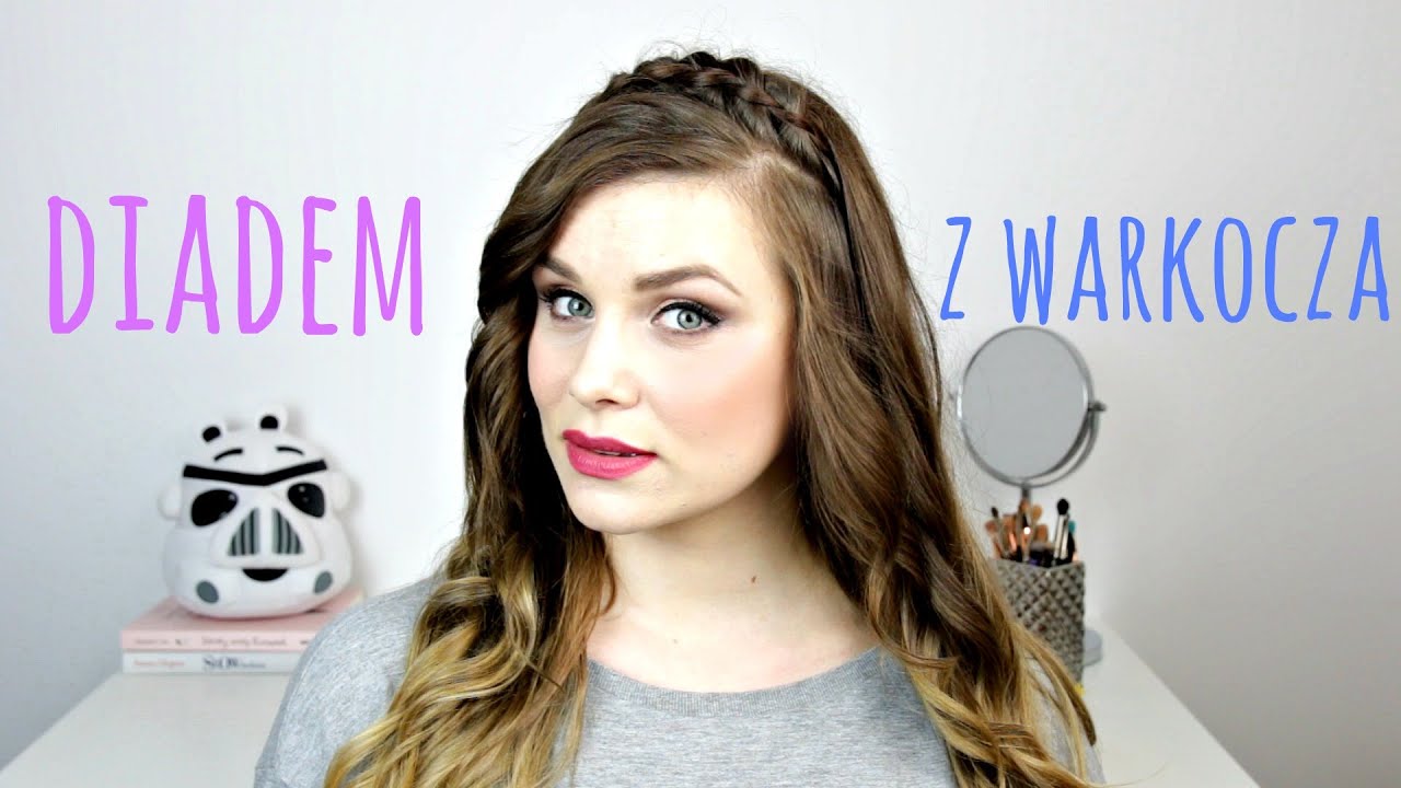 FRYZURA NA WIOSNĘ: DIADEM Z WARKOCZA | DLA ODSTAJĄCYCH USZU | MarKa