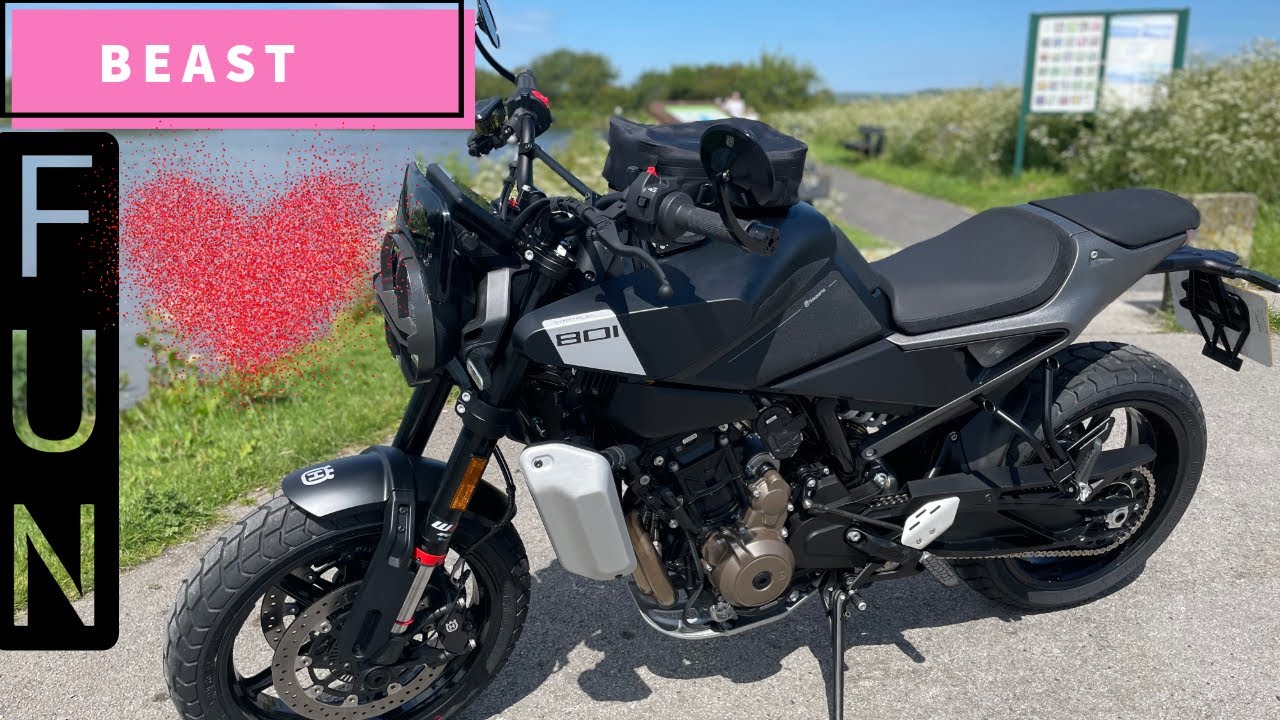 A beast with 2 wheels! The new Husqvarna Svartpilen 801