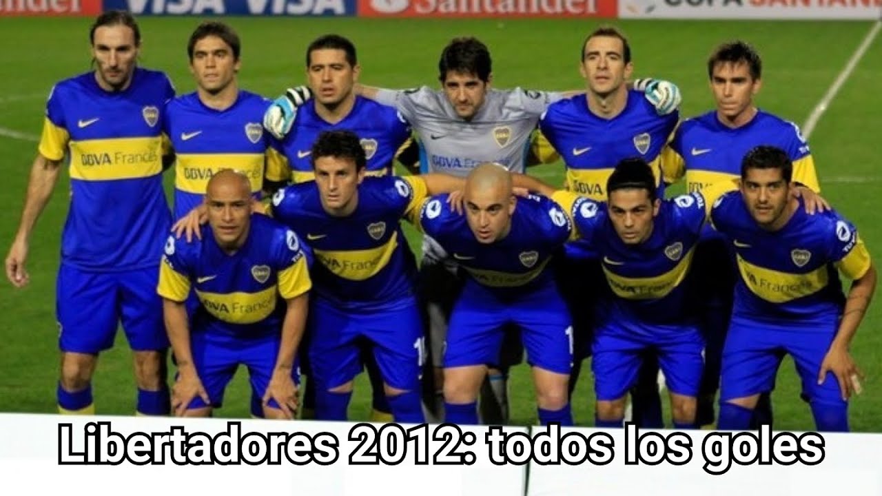 Todos los goles de Boca en la Copa Libertadores 2012