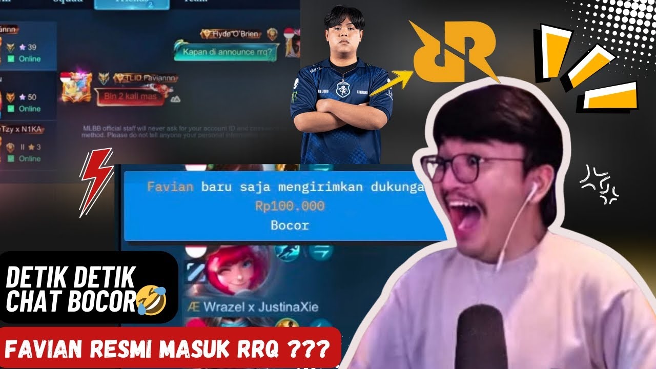 DETIK-DETIK PESAN  MAS ADE KE FAVIAN BOCOR !!! 😂