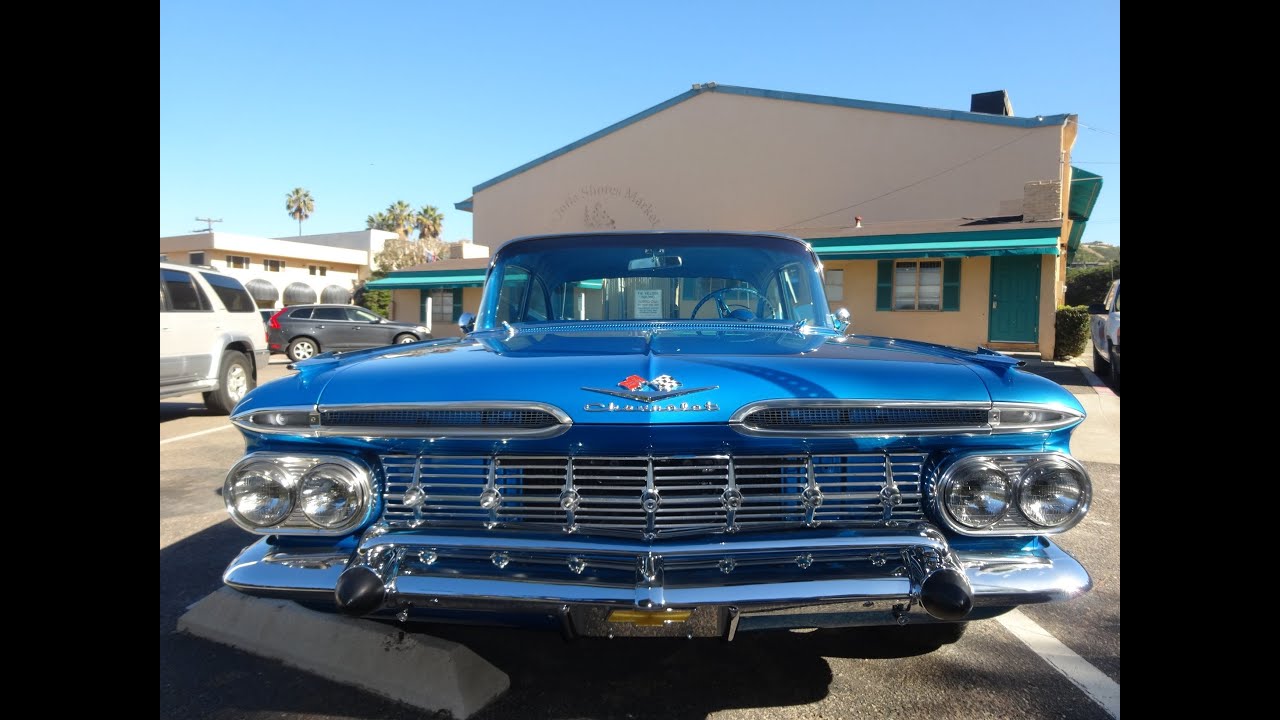 1959 Chevorlet Bel Air Impala MINT Restored Chevy Video Review