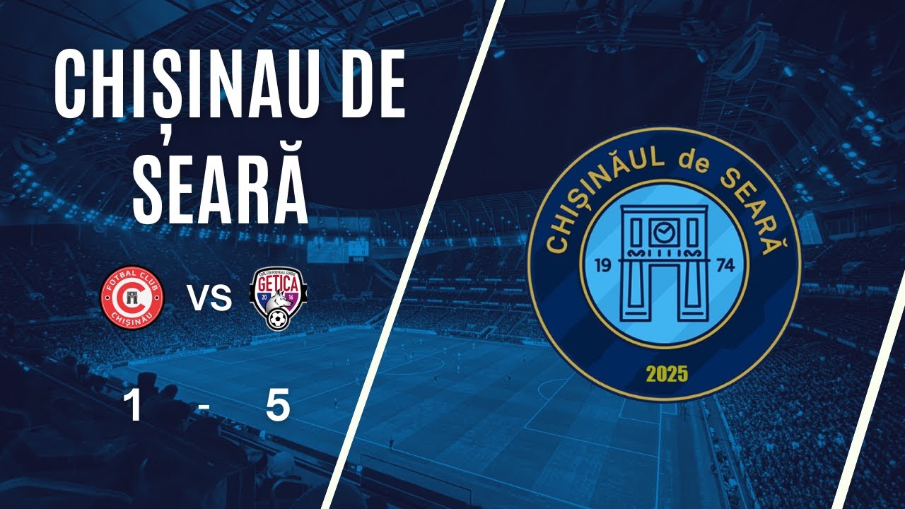 03.01.2025  FC CHISINAU  -  FC GETICA  1  -  5