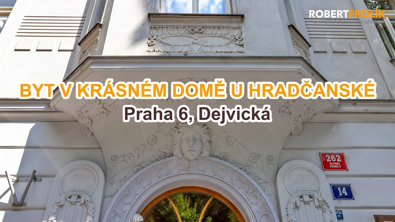 🛋 BYT V KRÁSNÉM DOMĚ U HRADČANSKÉ - Praha 6, Dejvická (na prodej)