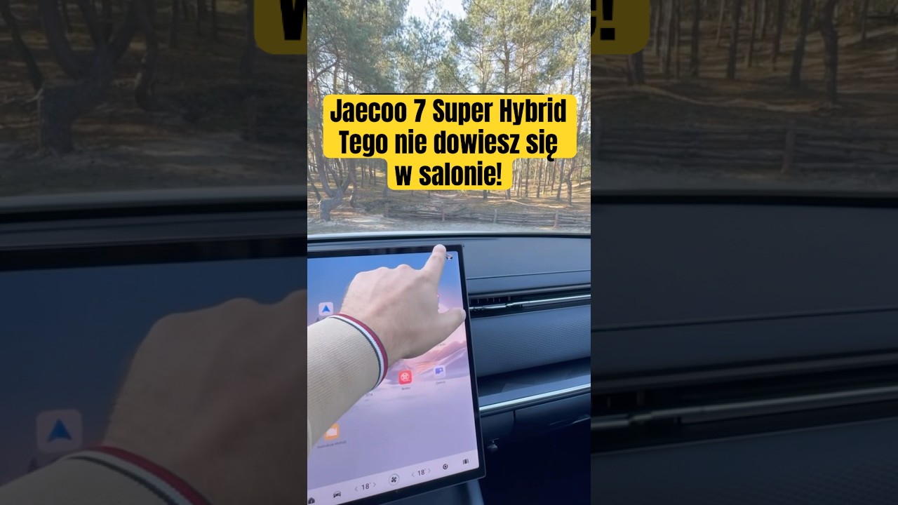 Jaecoo 7 Super Hybrid - tego nie dowiesz się od handlowca 