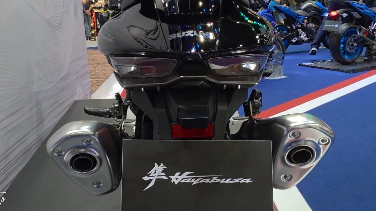 2025 Suzuki Hayabusa Glass Sparkle Black | Full Walkaround & New Features