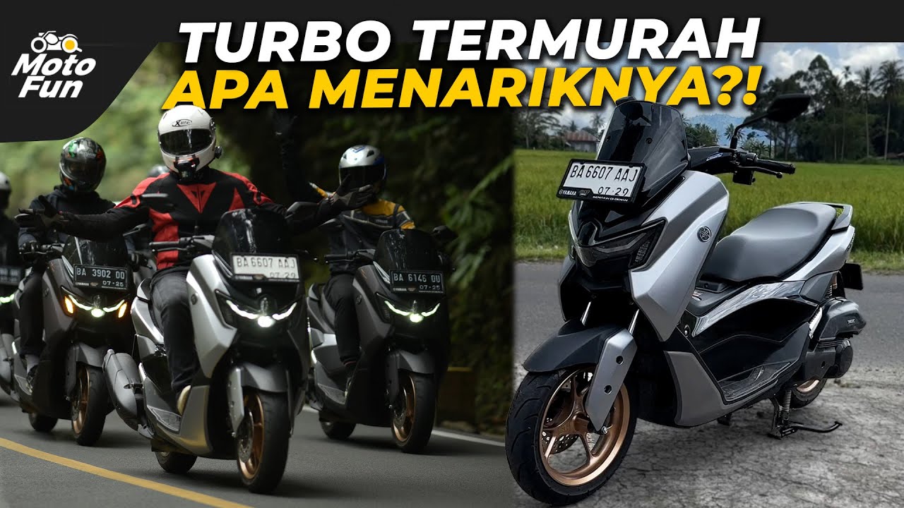 YAMAHA NMAX PALING WORTH TO BUY, RP 37 JUTAAN DAPAT TURBO & TCS! | MotoFun Indonesia