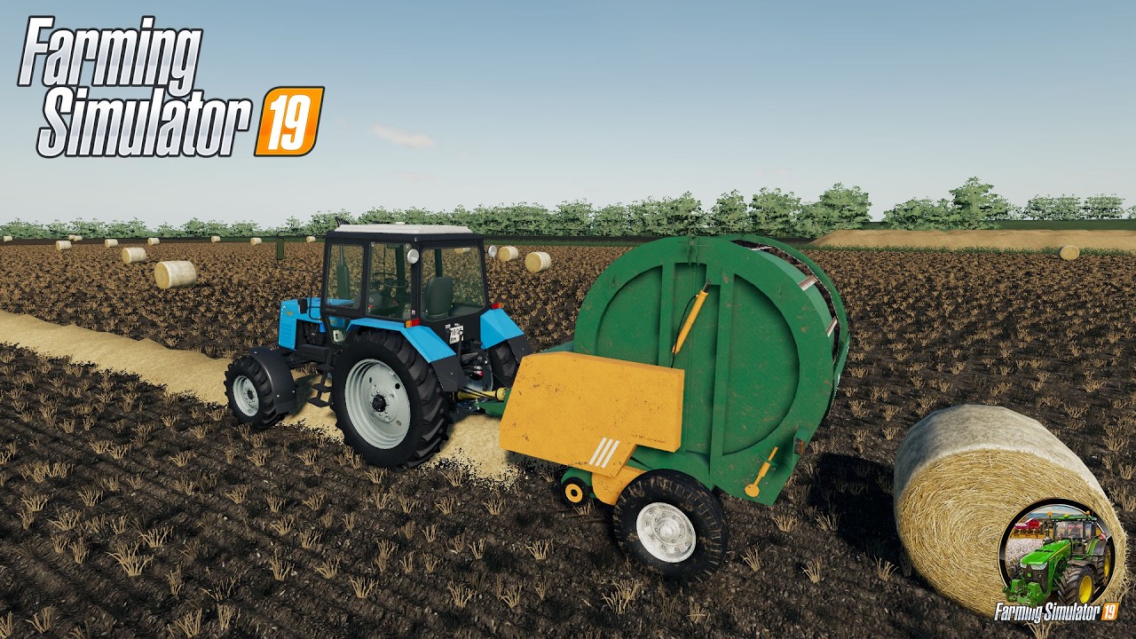 Витягнув тюкача, підкачав колеса і поїхав тюкувати | КОШМАК | FS19