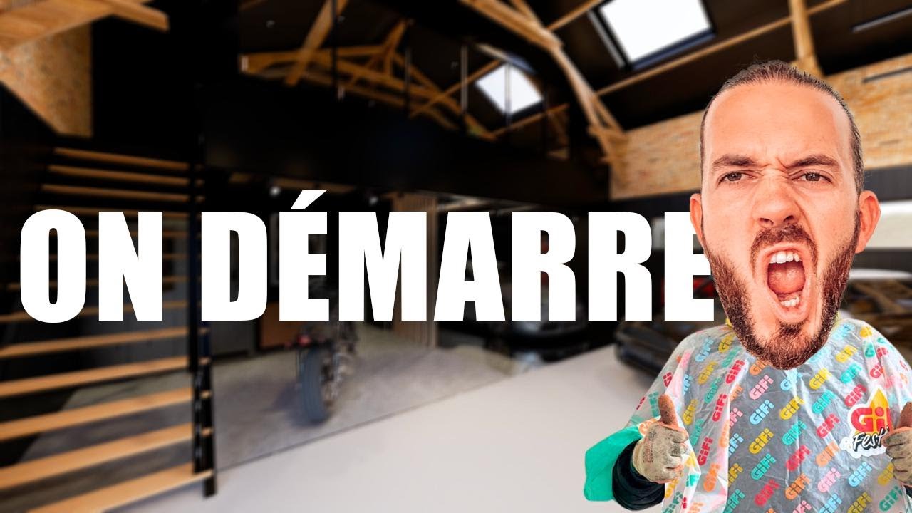 Le projet de l'Annexe démarre ! (Toiture du garage de rêve)