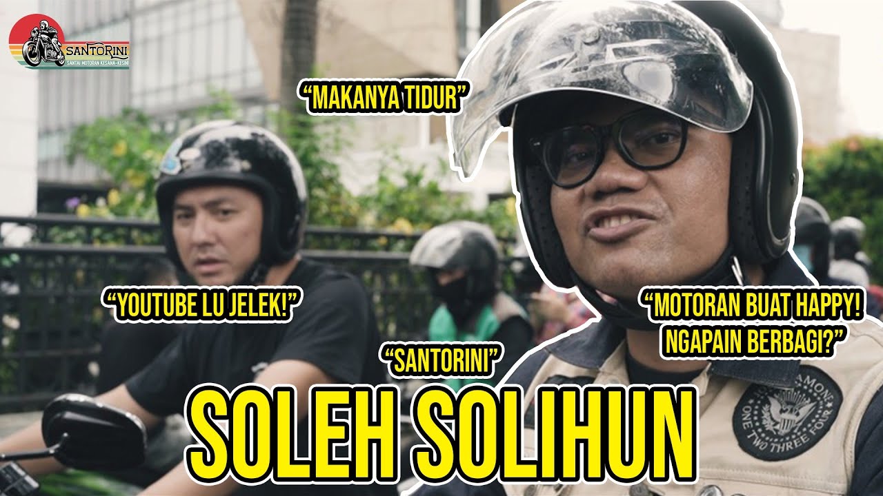 SANTORINI Riding bareng @solehsolihun Si mulut jahat yang ga peduli dengan sesama.