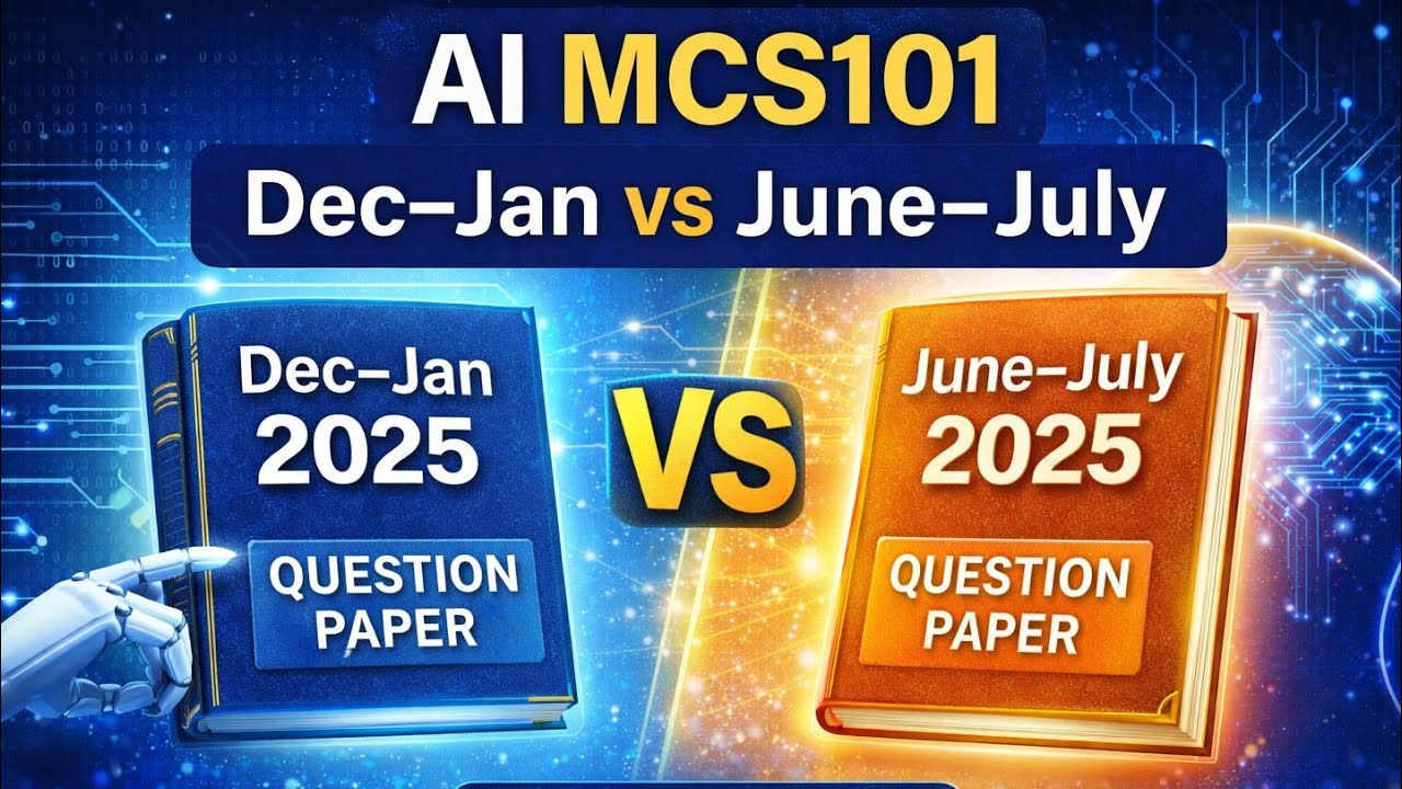 AI (MCS101) Question Paper | June&ndash;July 2025 &Dec&ndash;Jan 2024 & | VTU M.Tech