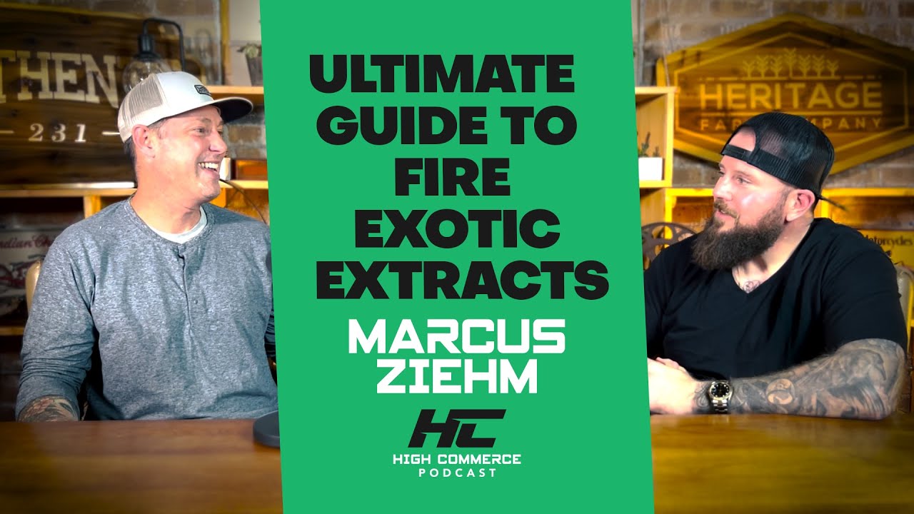 Creating Exotic Hash, Fresh Frozen, Live Rosin Marcus Ziehm