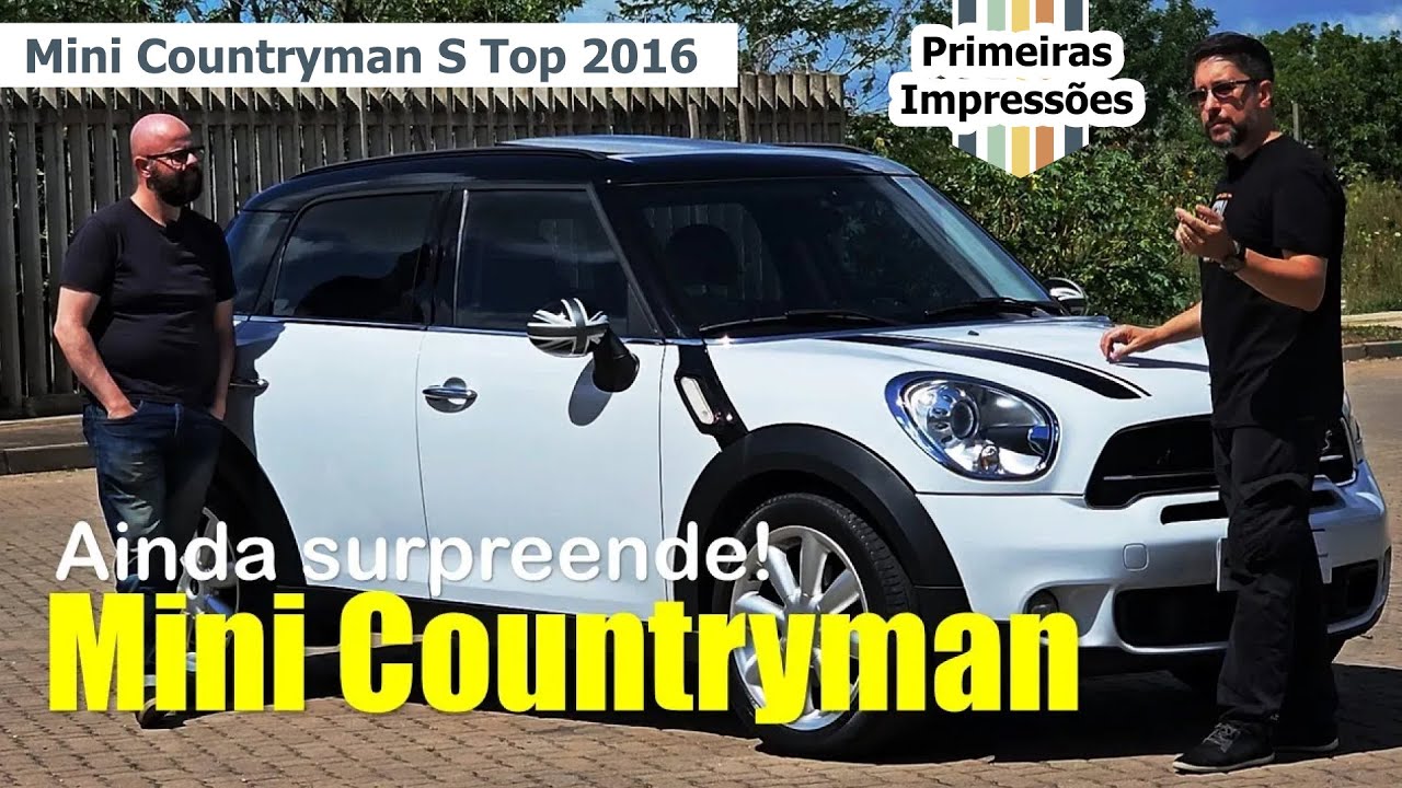 Mini Countryman S Top 2016 surpreende ao dirigir