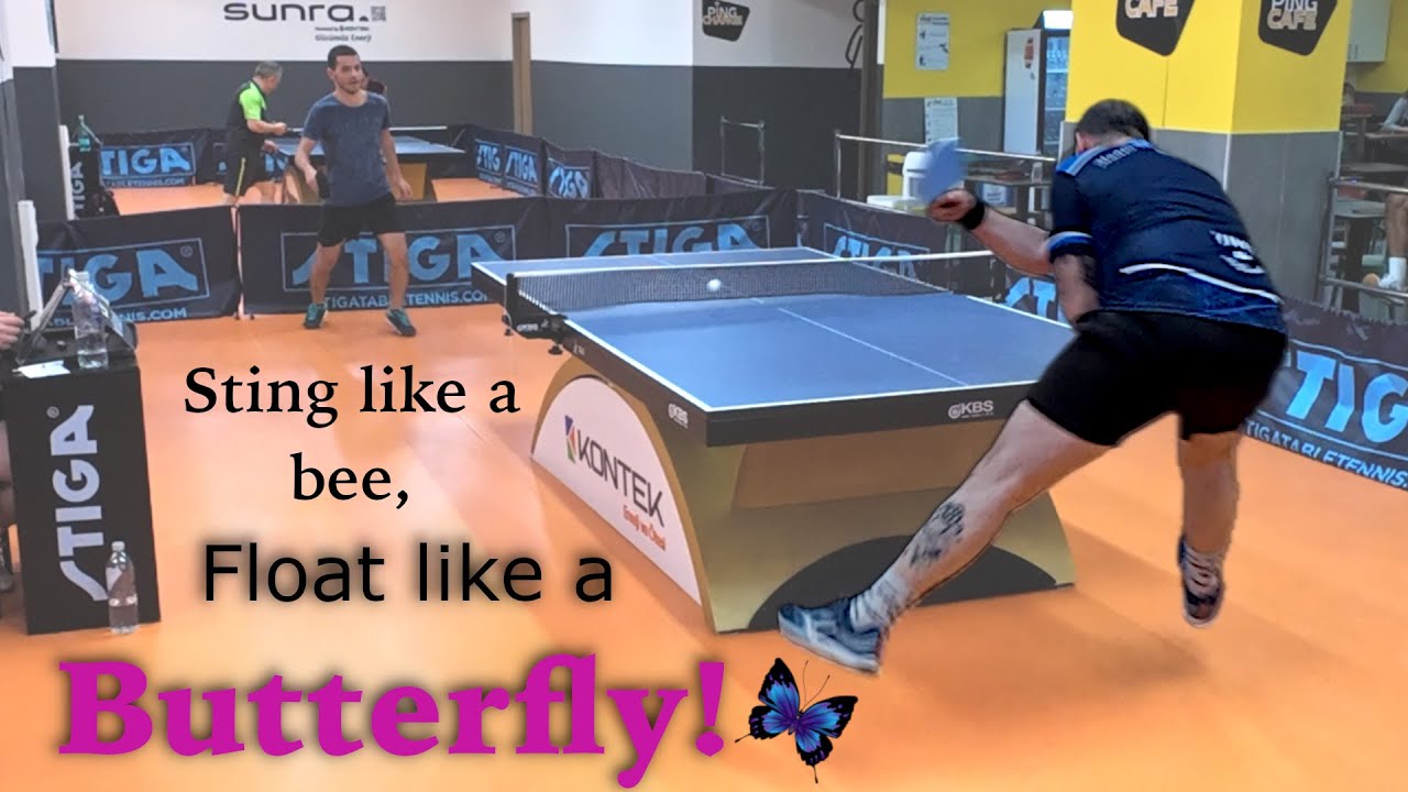 Float like 🦋, Sting like 🐝 (Epic Ping Pong Match)