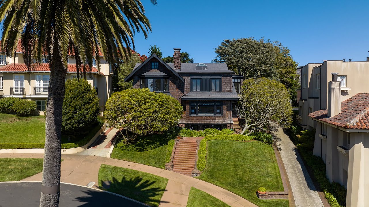 Beautiful original home in the exclusive Presidio Terrace neighborhood of San Francisco!
