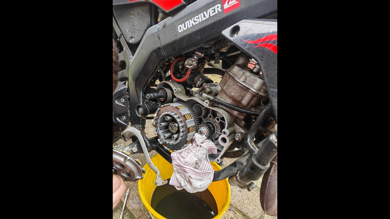 Kuplung csere Derbin / Part 2. / befejezés.