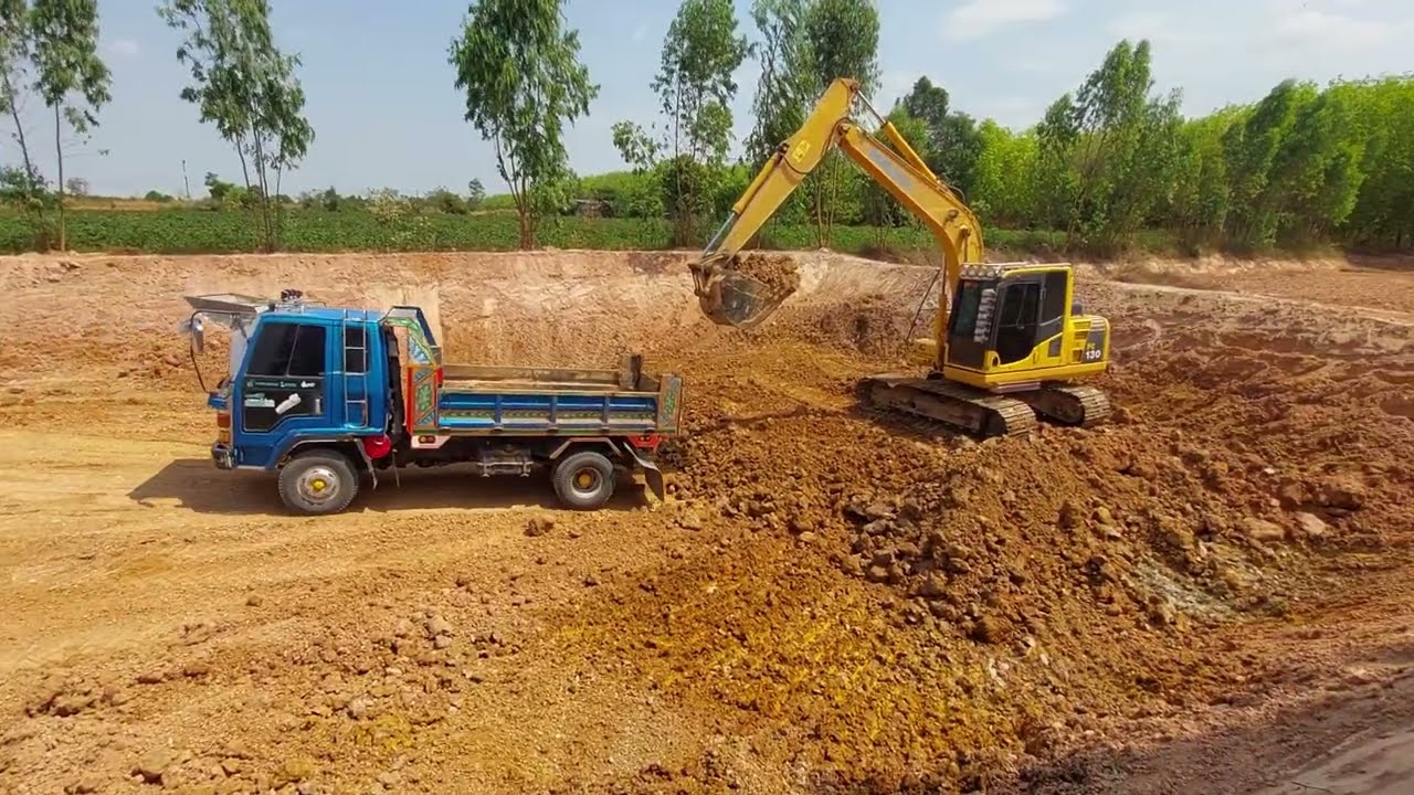 ต้องใช้ดินแบบนี้ไปลงงานเหมา!!ขึ้นไหวบ่น้อทางลาดเอียงแบบนี้