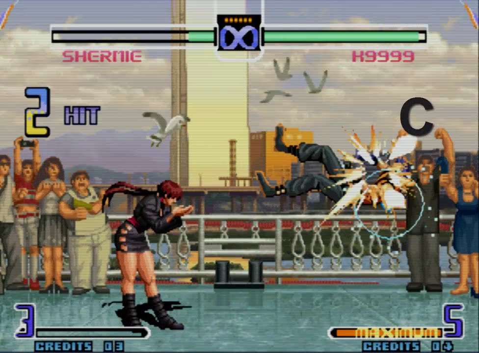 KOF 2002 Combos de Shermie Orochi Paso a Paso