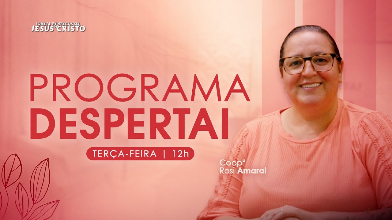 Programa Despertai | 03/02/2026 | Terça-Feira | @IPJCOFICIAL | Despertai Ao Vivo