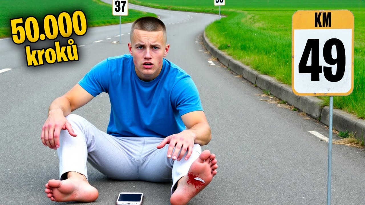 UŠEL JSEM 50 000 KROKŮ ZA JEDEN DEN?