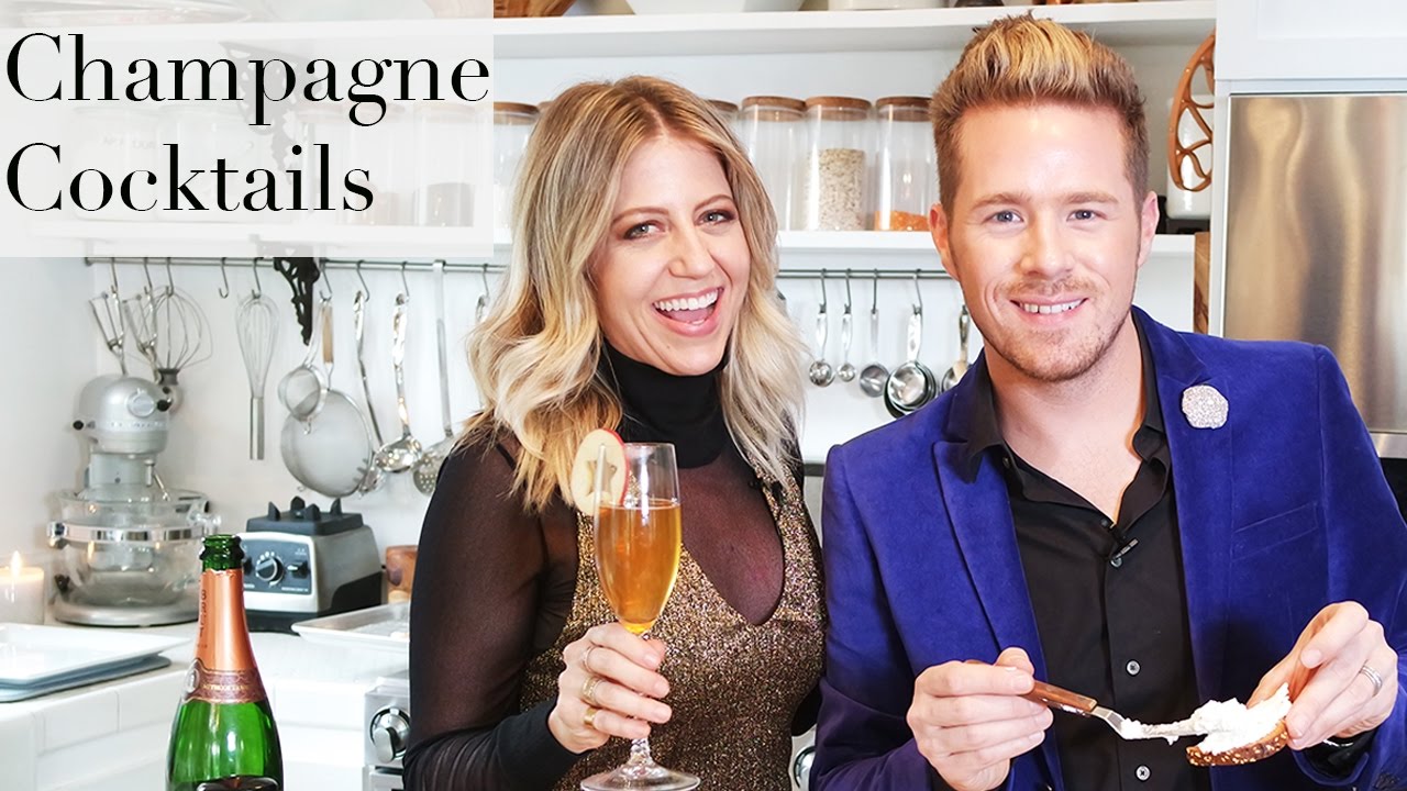 Easy Champagne Cocktails with Lindsay!
