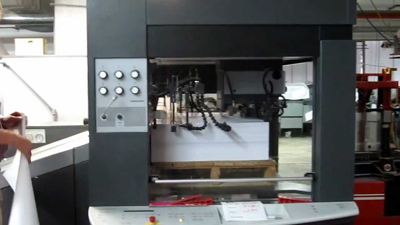 Heidelberg CD 102-5+LX, Age c.2007 printing at 15.000 s/h