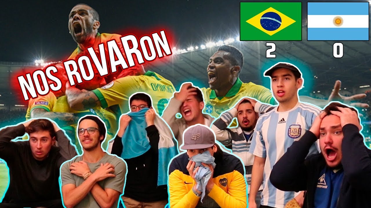 Argentina 0 Brasil 2 | Semi Final - Copa America 2019 | Video Reacción 🇦🇷