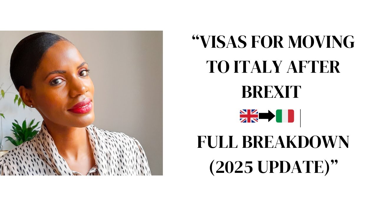 Can You Still Move to Italy After Brexit? Here Are Your Visa Choices
