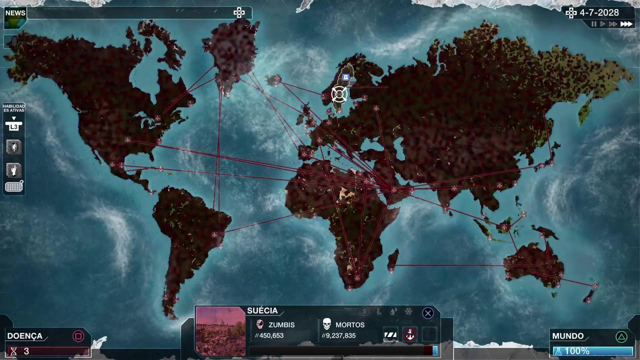 Plague inc jogo de pamdemia